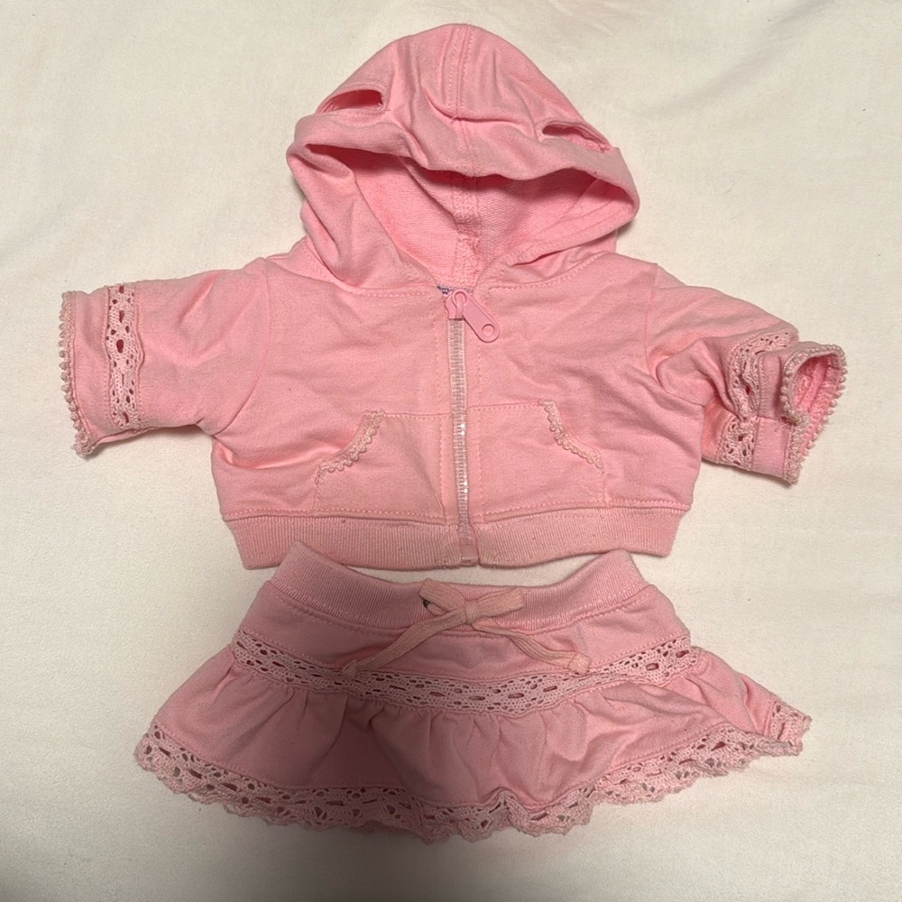 Pink build a bear outfit